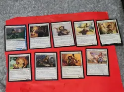 MTG Kithkin x9 Plover Knights,Kithkin Zealot,Kithkin Harbinger,Augury Adept - Image 1