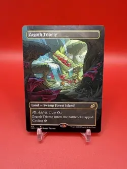 Zagoth Triome Showcase NM/MInt [Ikoria: Lair of Behemoths] - Image 1