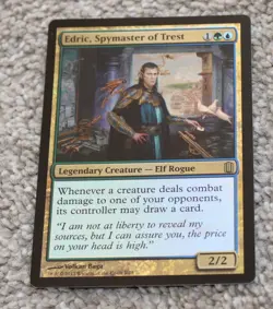 Edric, Spymaster of Trest Commander's Arsenal Foil NM - Image 1