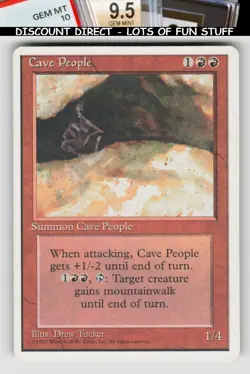 Magic_the_gathering Fourth Edition Cave People - Image 1