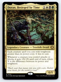 Doran, Besieged by Time FOIL - Lorwyn Eclipsed MTG - Image 1