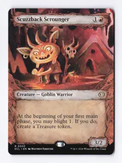 Scuzzback Scrounger (Showcase) 0320 (R) MTG Lorwyn Eclipsed (ECL) - Image 1