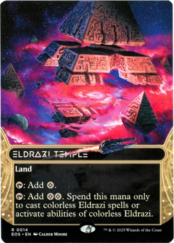Eldrazi Temple (Borderless) - 0014 - Edge of Eternities - MTG English NM/M - Image 1