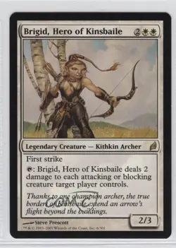 Brigid Hero of Kinsbaile Magic: Lorwyn #6 2007 - Image 1