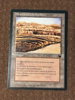 Strip Mine (ITALIAN), Renaissance, FBB, Vintage, Modern, Commander EDH - Image 1