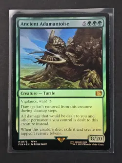 MTG Final Fantasy Ancient Adamantoise M 0172 Foil - Image 1
