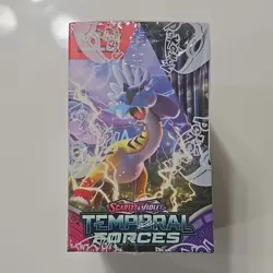 Pokemon TCG Temporal Forces Booster Box Factory Sealed New - SV05 - Image 3