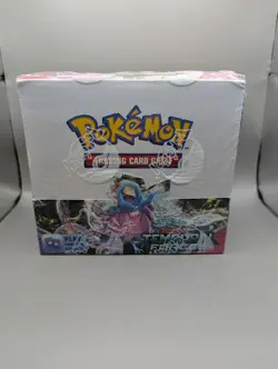 Pokemon TCG Temporal Forces Booster Box Factory Sealed SV05 - Image 1