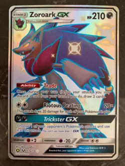 Pokemon - ZOROARK GX FULL ART - 77a/73 SHINY VAULT - NM - Image 1