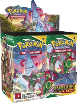 New Factory Sealed Pokemon Evolving Skies Booster Box 36 Packs - Image 1