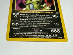 Pokemon Neo Discovery Tyranitar Non-Holo 1st Edition Rare - Image 3