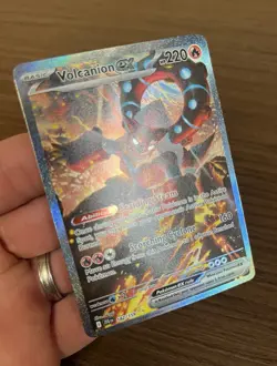 Pokemon TCG Volcanion Ex 182/159 Journey Together Full Art SIR Holo NM - Image 2