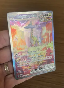 Pokemon TCG Raging Bolt Ex 208/162 Temporal Forces Full Art SIR Holo NM/Mint - Image 2