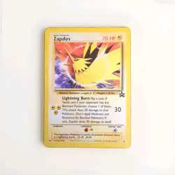 Pokemon Zapdos Black Star Promo #23 WOTC VINTAGE Rare - Image 1