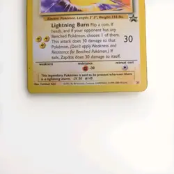 Pokemon Zapdos Black Star Promo #23 WOTC VINTAGE Rare - Image 3