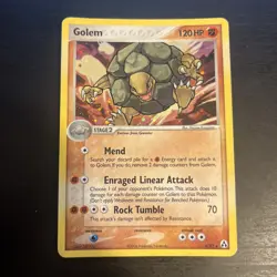 Golem 6/92 Legend Maker Holo - Pokemon TCG 2006 - LP - Image 1