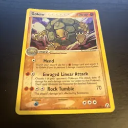 Golem 6/92 Legend Maker Holo - Pokemon TCG 2006 - LP - Image 2