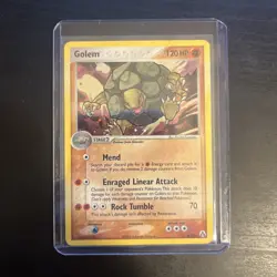 Golem 6/92 Legend Maker Holo - Pokemon TCG 2006 - LP - Image 5