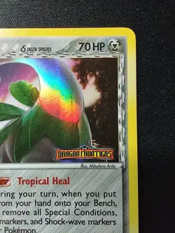 Tropius Delta Species 23/101 Pokemon TCG Dragon Frontiers Reverse Holo Stamped - Image 3