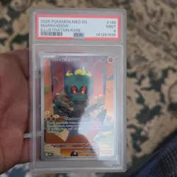 Pokemon Marshadow 146/132 Me01: Mega Evolution Illustration Rare Holo 2025 PSA 9 - Image 1