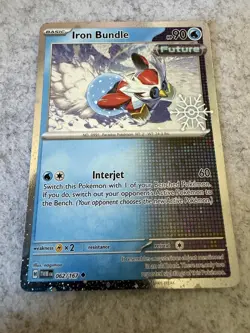Iron Bundle (Holiday Calendar) 062/167 Snowflake Stamped - Pokemon TCG - NM - Image 1