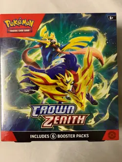 Pokemon Crown Zenith booster bundle sealed - Image 1