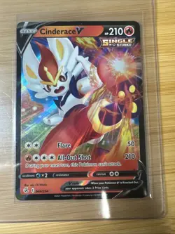 Pokemon Cinderace V 044/264 FST Fusion Strike NM - Image 1