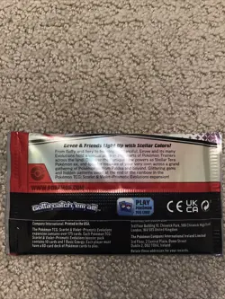 Prismatic Evolutions Pokemon GUARANTEED EX or Better FACTORY SEALED Hot Pack - Image 2