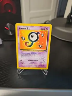 Pokemon Unown (J) - WOTC Black Star Promo 38 - NM - Image 1