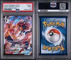 POKEMON 2022 BRILLIANT STARS FULL ART RAPID STRIKE URSHIFU VMAX #TG21 PSA 9 - Image 3