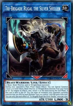 Tri-Brigade Rugal the Silver Sheller - PHRA-EN047 - Common - 1st Edition - Light - Image 1