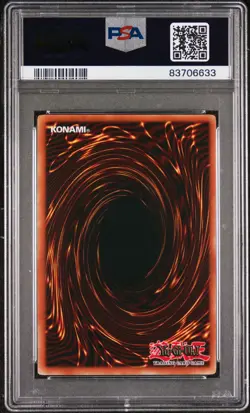 2006 Yu-Gi-Oh! 1st Edition Ultimate Rare Vanity's Fiend CDIP-EN017 PSA 10 GEM MT - Image 2