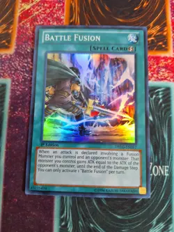 Yu-Gi-Oh! Battle Fusion DRLG-EN017 Super Rare 1st Edition Near Mint - Image 1