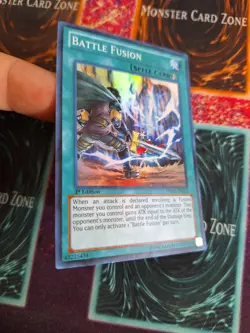 Yu-Gi-Oh! Battle Fusion DRLG-EN017 Super Rare 1st Edition Near Mint - Image 2
