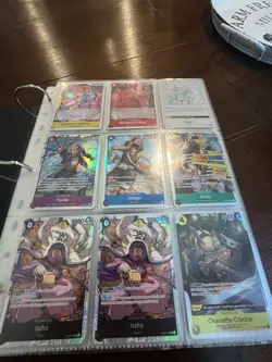 Binder Collection Lot One Piece Dragon Ball Yugioh - Image 2