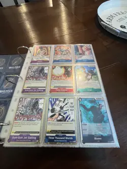 Binder Collection Lot One Piece Dragon Ball Yugioh - Image 3