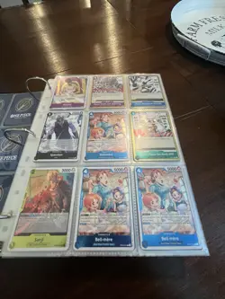 Binder Collection Lot One Piece Dragon Ball Yugioh - Image 4