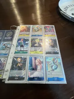 Binder Collection Lot One Piece Dragon Ball Yugioh - Image 5