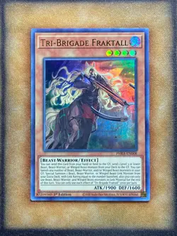 Yugioh Tri-Brigade Fraktall PHRA-EN008 Ultra Rare 1st Ed NM - Image 1