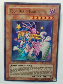 Toon Dark Magician Girl Ultra Rare JUMP-EN010 Lightly Played Yugioh - Image 1