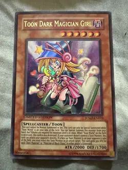 Yugioh Toon Dark Magician Girl Shonen JUMP-EN010 Ultra Rare Limited Promo Konami - Image 1