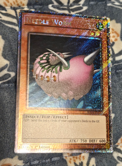 Yu-Gi-Oh! Needle Worm x1 RA04-EN112 Platinum Secret - Lightly Played LP - Image 1