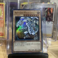 Blue-Eyes White Dragon LC01-EN004 Yu-Gi-Oh Legendary Collection Limited Edition - Image 1