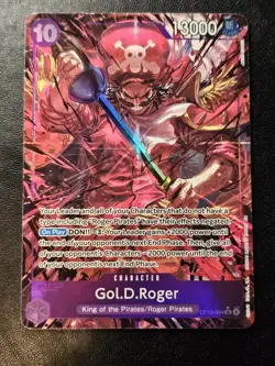 Gol.D.Roger (Alt Art SR ) OP13-064 Carrying On His Will One Piece TCG - Image 1