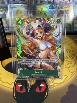 One Piece 2026 English Nami (Alternate Art) The Azure Sea's Seven OP14-031 NM - Image 1
