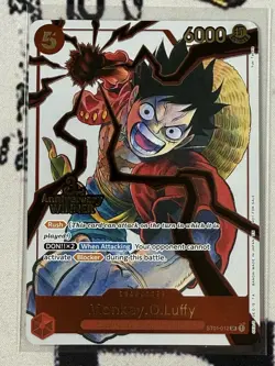 2025 One Piece Monkey.D.Luffy 3rd Anniversary Winner #ST01-012 - Image 1