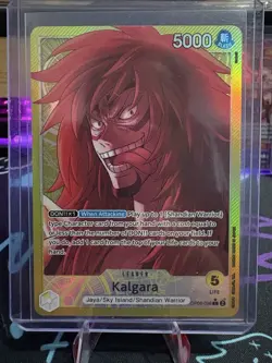 One Piece TCG: Two Legends OP08-098 Kalgara Leader (Alt Art / Parallel) - M/NM - Image 1