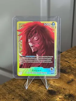 Kalgara Alt Art Leader OP08-098 Two Legends One Piece TCG English Edition Mint!! - Image 1