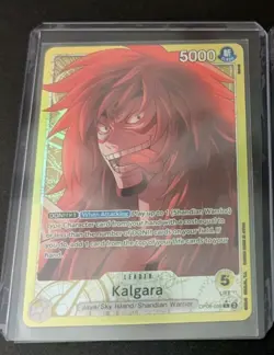 ONE PIECE TCG: Kalgara OP08-098 Leader Alt Art | Two Legends - Image 1