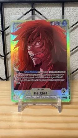 Kalgara OP08-098 Leader Two Legends Alt Art One Piece Tcg English - Image 1